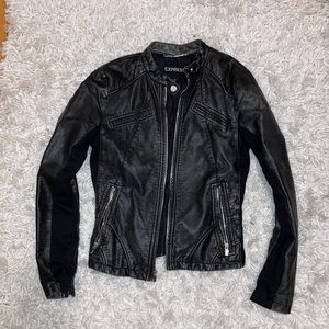 Express XS Leather Jacket